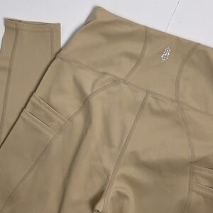 Free People Movement Small P Tan Beige Nude Leggings High Rise Athletic
